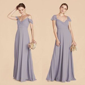 Birdy Grey Spence Convertible Dress Chiffon Dusty Lilac